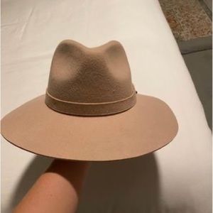 Beige One Size Hat
